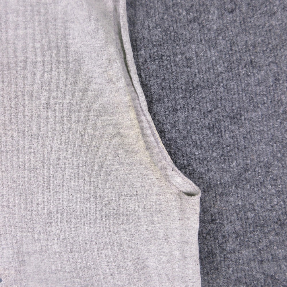 AND1 Tank Top Mens XL Gray Sleeveless Basketball Graphic Cutoff Shirt Athletic - Picture 5 of 9